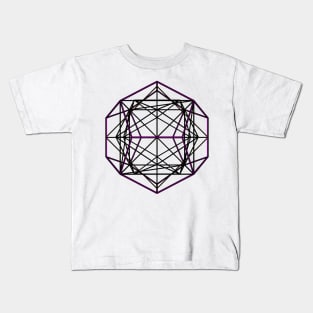 gmtrx lawal v6 geometron's nested platonic solids Kids T-Shirt